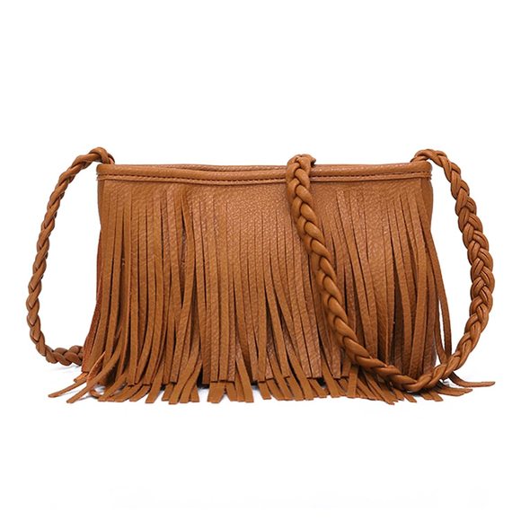 Hobo Fringe Crossbody Purse Vintage Small Tassel Shoulder Handbags <3 - Picture 1 of 6